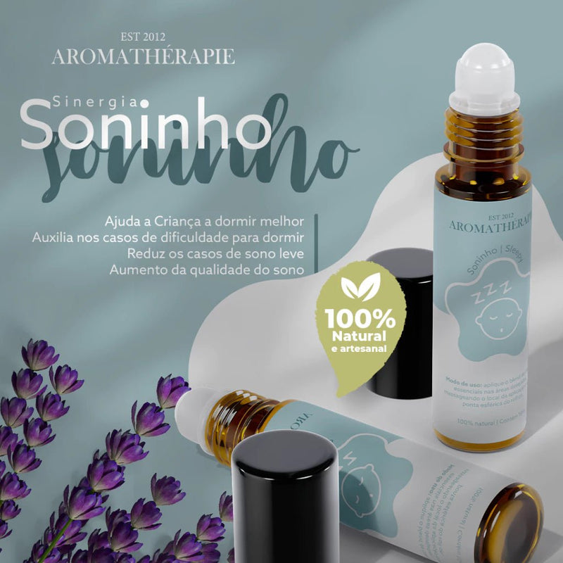 Soninho Bebê Natural Blend Óleos Essenciais Aromaterapia - Tullipa Shop