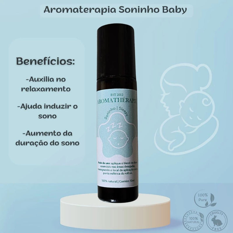 Soninho Bebê Natural Blend Óleos Essenciais Aromaterapia - Tullipa Shop